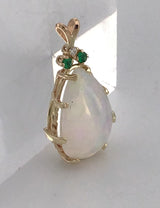 14KY HandMade Opal Pendant P357