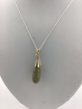 14KY Jade Pendant P366