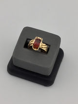 14KY Mozambique Garnet Custom Ring R104