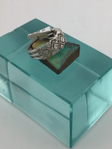 18KW Filigree Style Diamond Ring R151