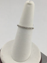14KW Dainty Diamond Band R202