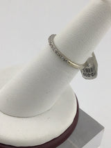14KW Dainty Diamond Band R202