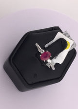 14KW Ruby Diamond Ring R223
