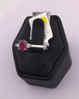 14KW Ruby Diamond Ring R223