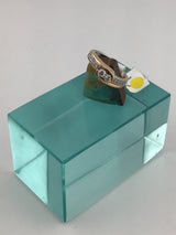 14KRW Diamond Ring R224