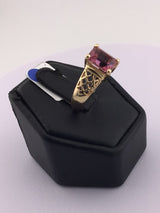 14KY Pink Tourmaline Ring R327