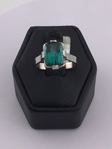 Platinum Indicolite Ring R249