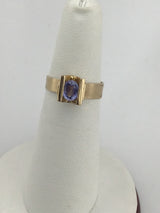 14KY Ceylon Sapphire Ring R250
