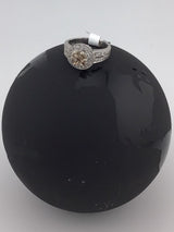 14KW Diamond Ring R256
