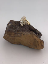 14KY Diamond Cluster Ring R266