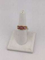 10KY Ruby Diamond Ring R269