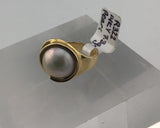 14KY Pearl Ring R322