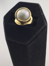 14KY Pearl Ring R322