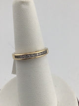 14KY Diamond Wedding Band R325