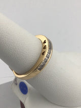 14KY Diamond Wedding Band R325