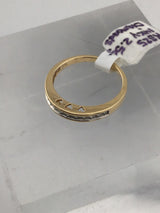 14KY Diamond Wedding Band R325
