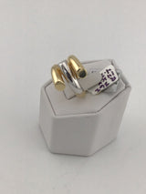 14KY Art Deco Ring R362