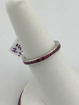 14KW Ruby Anniversary Band R385