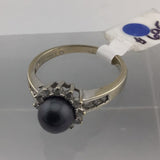 10KW Diamond + Pearl Ring R389