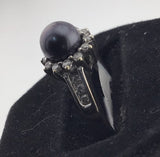 10KW Diamond + Pearl Ring R389