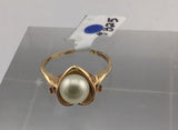 10KY Pearl Ring R391