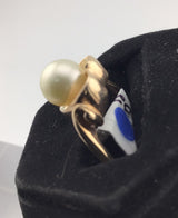 10KY Pearl Ring R391