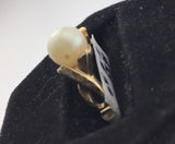14KY Pearl Ring R395