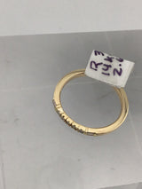 14KY Dainty Diamond Wedding Band R397