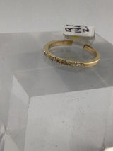 14KY Dainty Diamond Wedding Band R397