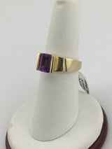 10KY Amethyst Ring R399