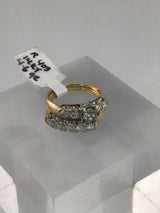 14KY Diamond Wedding Set R403