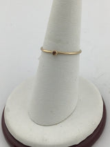 14KY Orange Stone Ring R411