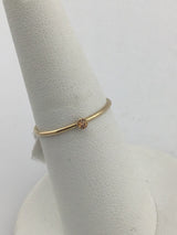 14KY Orange Stone Ring R411