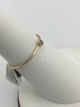 14KY Orange Stone Ring R411
