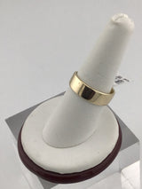 14KY Wide Wedding Band R420