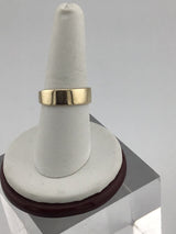 14KY Wide Wedding Band R420