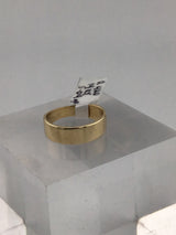 14KY Wide Wedding Band R420