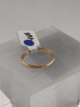 14KY Slim Wedding Band R421