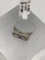 Platinum Vintage Diamond Ring R424