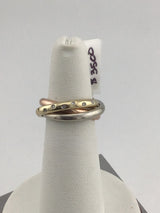 14K 3 Stack Rings With Diamonds R427