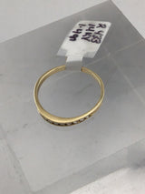 14KY Dainty Diamond Wedding Band R433