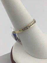 14KY Dainty Diamond Wedding Band R433