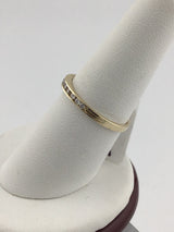 14KY Dainty Diamond Wedding Band R433