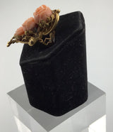 14KY Coral Rose Ring R470