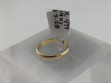 14KY Skinny Wedding Band R477