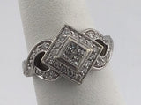 14KW Diamond Ring R479