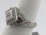 14KW Diamond Ring R479