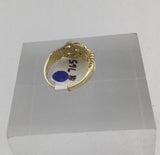 10KY subtle diamond ring R480
