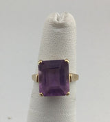 14KY Amethyst Ring R487