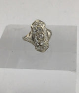 18KW Vintage Diamond Ring R494